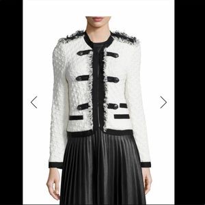 Rebecca Taylor “Lana” Tweed Military Jacket